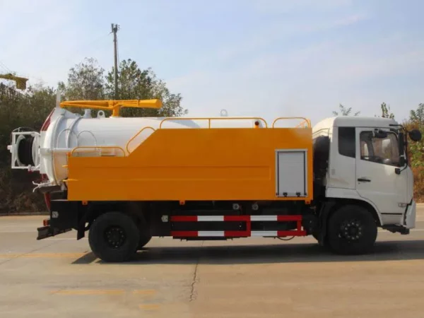 11 Cbm Water Sewer Jetting Truck Body