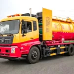 DONGFENG Combination Sewer Cleaning Truck 12-15 Cbm Sewer Cleaning Truck