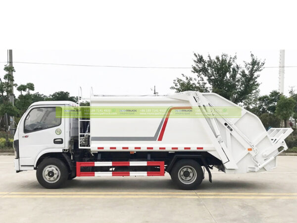 12CBM Refuse Compressor Truck Right Body