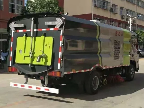 HYUNDAI Street Washing Sweeper Truck Body Back