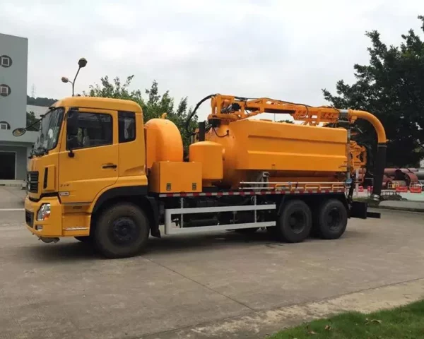 13cbm Combined Jetting Vacuum Truck