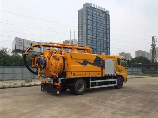 13cbm Combined Jetting Vacuum Truck Body
