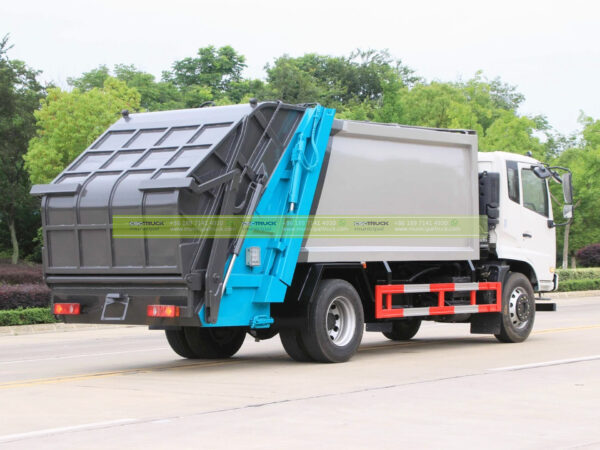 14CBM Waste Truck Garbage Compressor Refuse Truck Left Back