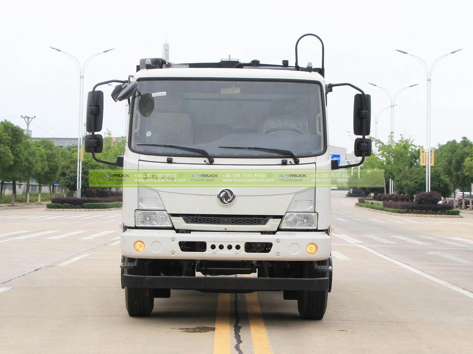 14CBM Waste Truck Garbage Compressor Refuse Truck CG03014 15 14CBM Waste Truck Garbage Compressor Refuse Truck Head