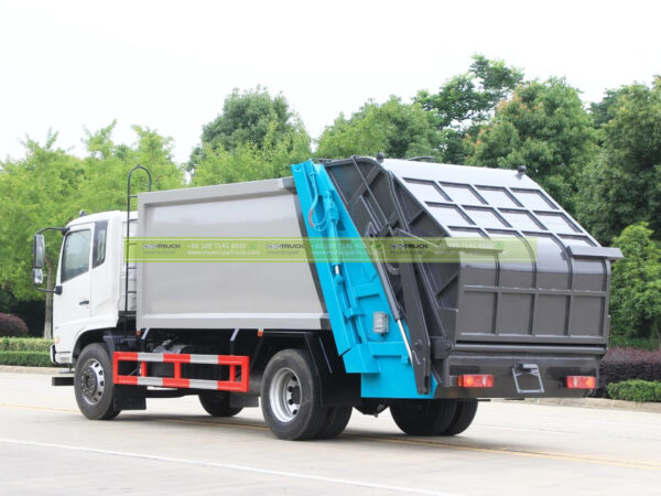 14CBM Waste Truck Garbage Compressor Refuse Truck Back
