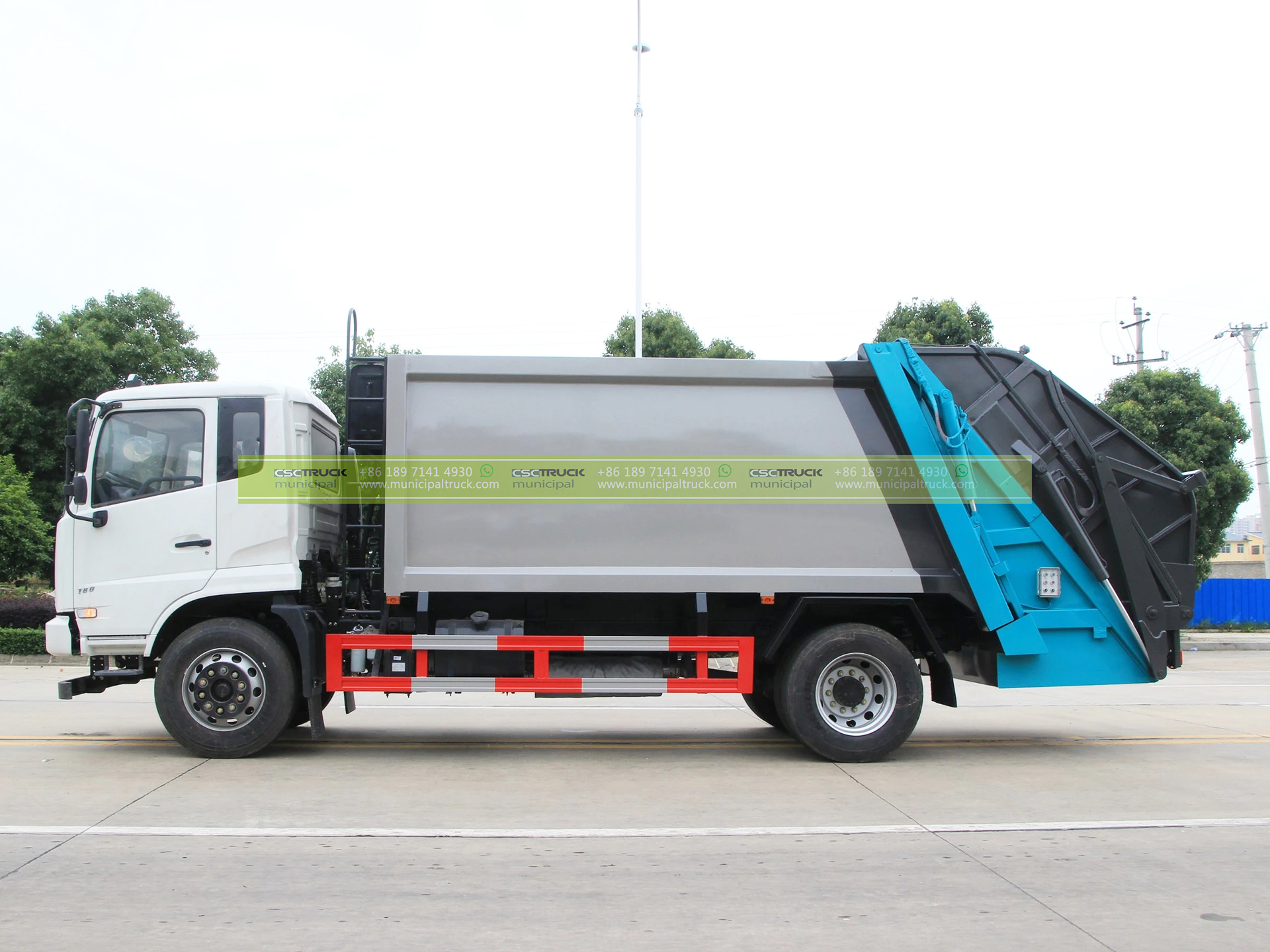 14CBM Waste Truck Garbage Compressor Refuse Truck CG03014 18 14CBM Waste Truck Garbage Compressor Refuse Truck Body
