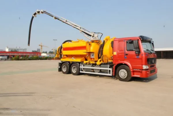 14cbm Multifunctional Combination Sewer Truck