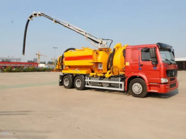 14cbm Multifunctional Combination Sewer Truck