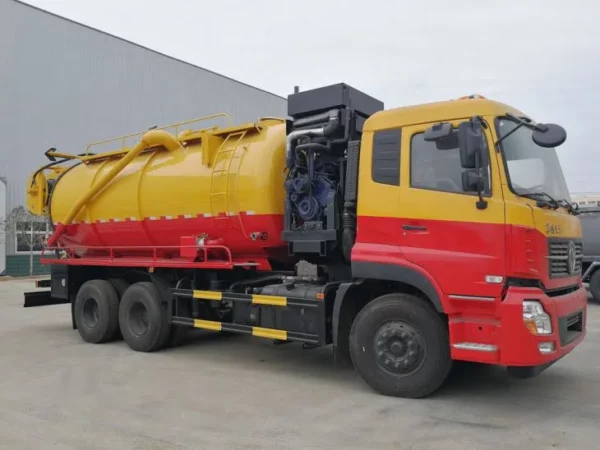 16cbm Combination Jetting Cleaning Truck Side
