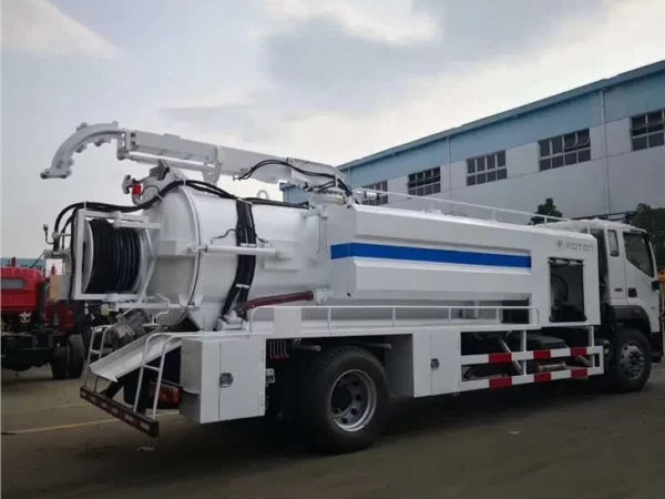 FOTON Sludge Sewage Jetter Truck Body