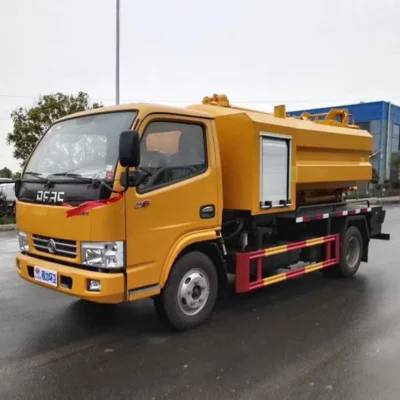 4cbm Dongfeng Sewer Cleaner Truck