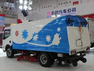 Mechanical Runway Sweeper Truck