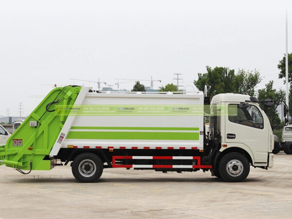 6CBM Rear Loader Garbage Truck Body