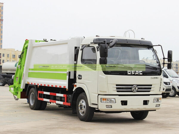 6CBM Rear Loader Garbage Truck Head