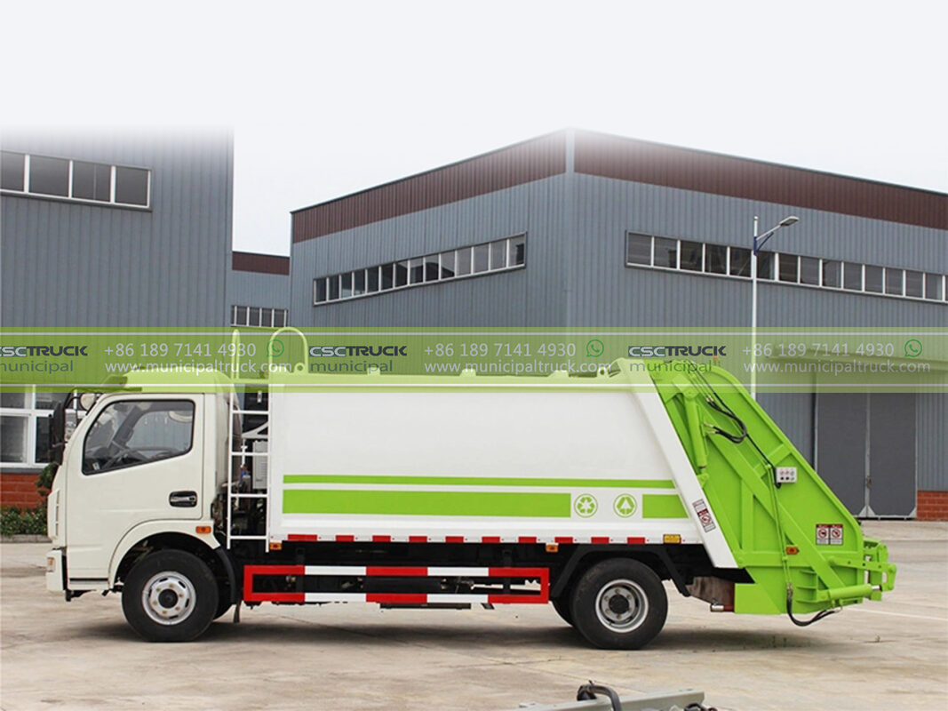 6CBM Rear Loader Garbage Truck Tanker Body