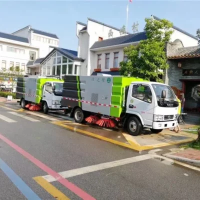 DONGFENG Small Street Sweeper Cleaner Truck