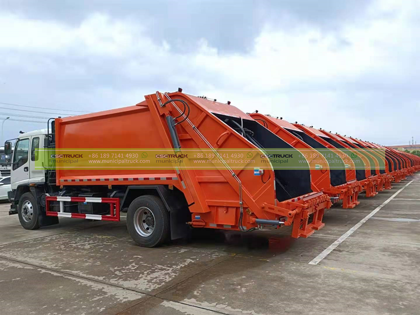 8CBM Back Loader Recycle Garbage Truck Back 8CBM Back Loader Recycle Garbage Truck Back