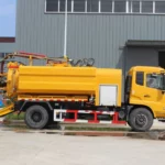 8CBM Combined Vacuum Sewer Truck 8cbm Combined Vacuum Sewer Truck