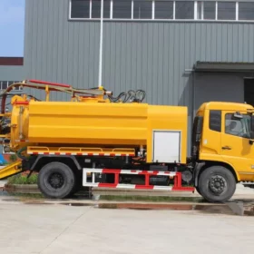 8cbm Combined Vacuum Sewer Truck