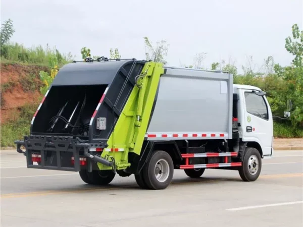 DFAC Garbage Waste Compactor Truck Back Loader