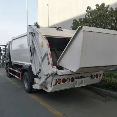 Garbage Compacter Truck Without Bin Lifting Facility