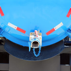 BEIBEN 25 Ton Sewage Vacuum Truck Back Tube