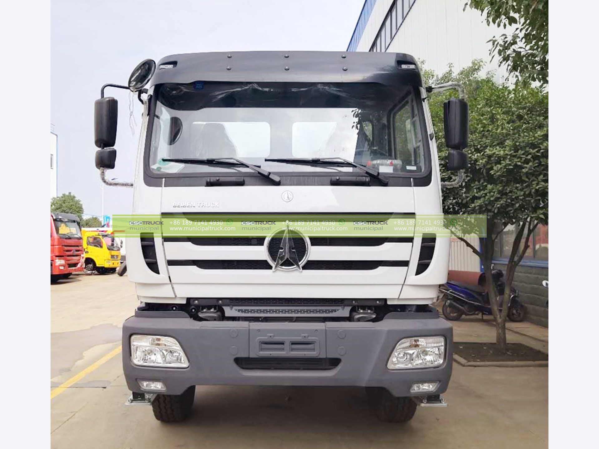 BEIBEN 25 Ton Sewage Vacuum Truck 3 BEIBEN 25 Ton Sewage Vacuum Truck Head