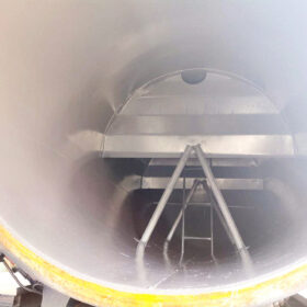 BEIBEN 25 Ton Sewage Vacuum Truck Back Inside