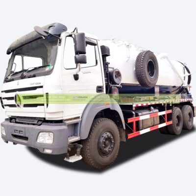 BEIBEN 25 Ton Sewage Vacuum Truck