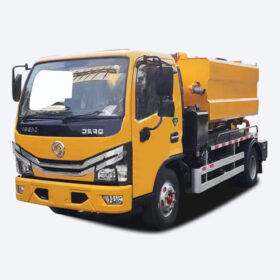 Combined Vacuum and Canal Sewer Truck