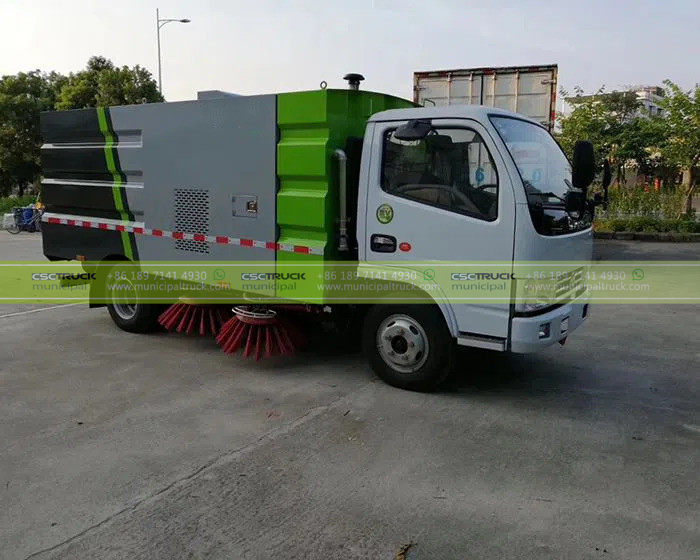DFAC Small Road Sweeper Cleaning Truck Body