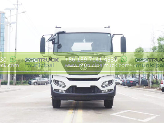 DONGFENG 16 Ton Vacuum Suction Truck White Very Front
