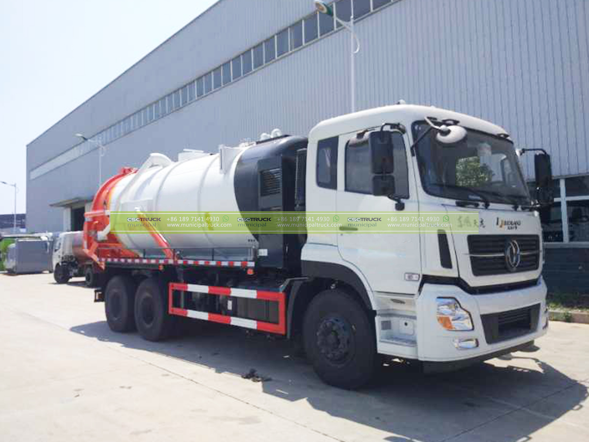 DONGFENG 25 Ton Sewer Vacuum Truck 3 DONGFENG 25 Ton Sewer Vacuum Truck Head