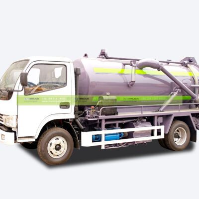 DONGFENG 8 Ton Liquid Vacuum Tanker Truck