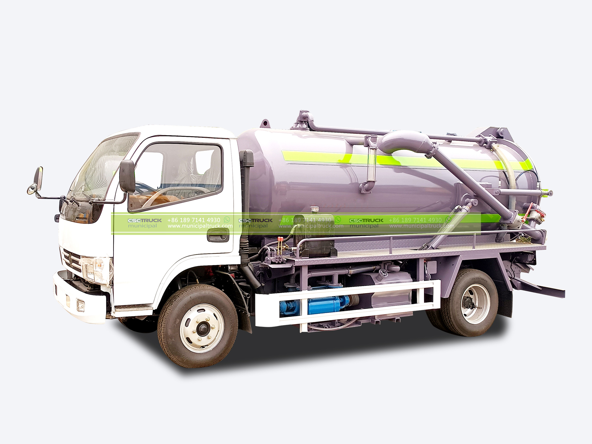 DONGFENG 8 Ton Liquid Vacuum Tanker Truck DONGFENG 8 Ton Liquid Vacuum Tanker Truck