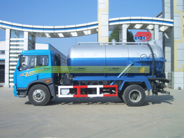 FAW 16 Ton Sewer Septic Truck Right Side