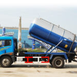 FAW 16 Ton Sewer Septic Truck Side