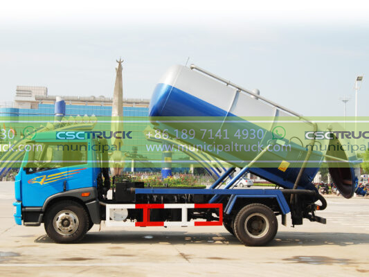 FAW 16 Ton Sewer Septic Truck Side
