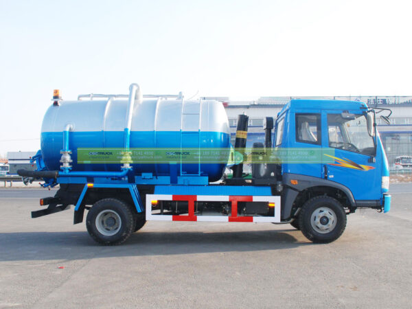 FAW 16 Ton Sewer Septic Truck Left