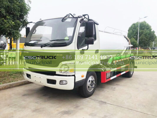 FOTON 8 Ton Small Vacuum Sewer Truck Front