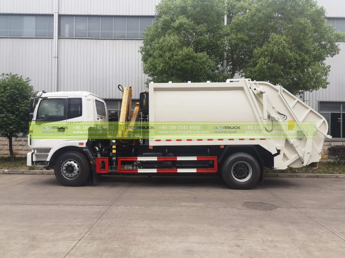 FOTON Rear Loader Refuse Garbage Truck Right Body FOTON Rear Loader Refuse Garbage Truck Right Body