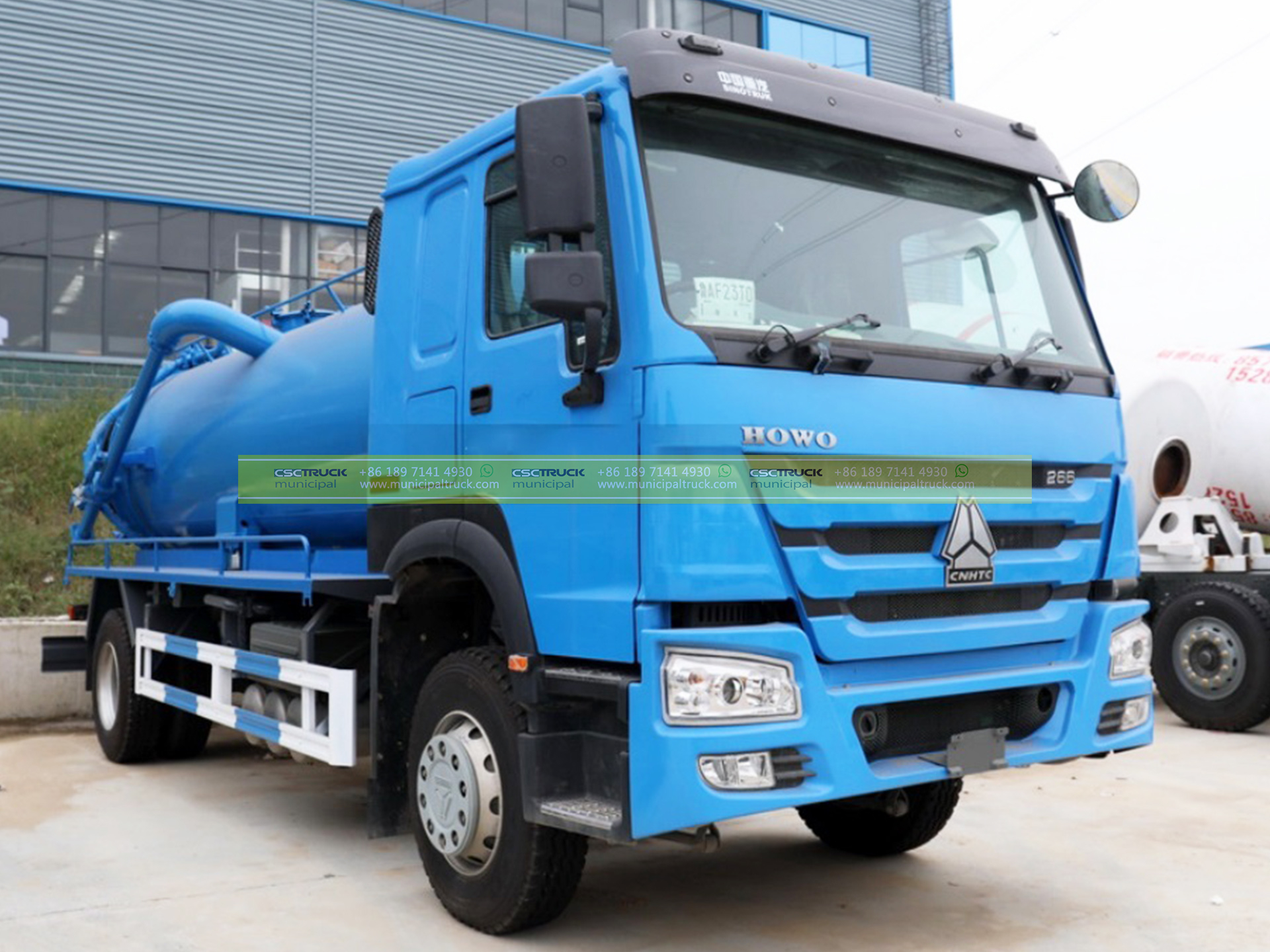 HOWO 16 Ton Sewer Tanker Truck 2