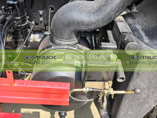 HOWO 16000 Liters Septic Tank Vacuum Truck Part Details