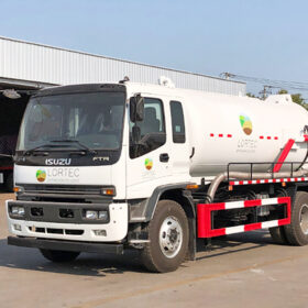 ISUZU 16 Ton Septic Vacuum Truck Front Details