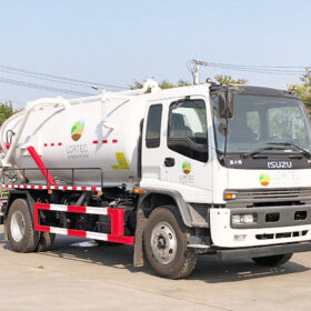 ISUZU 16 Ton Septic Vacuum Truck Left Side