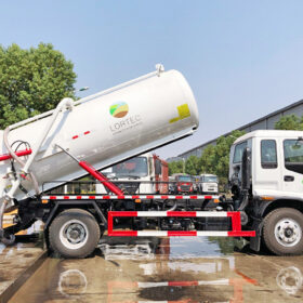 ISUZU 16 Ton Septic Vacuum Truck Side Details