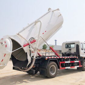 ISUZU 16 Ton Septic Vacuum Truck Back Details