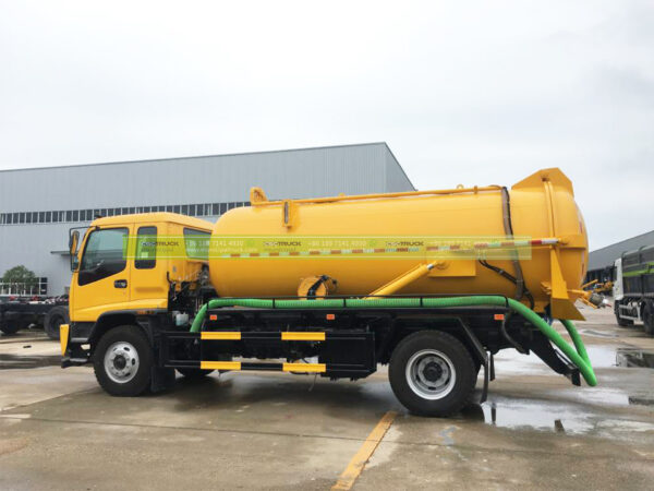 ISUZU 18 Ton Municipal Liquid Waste Tanker Side Details