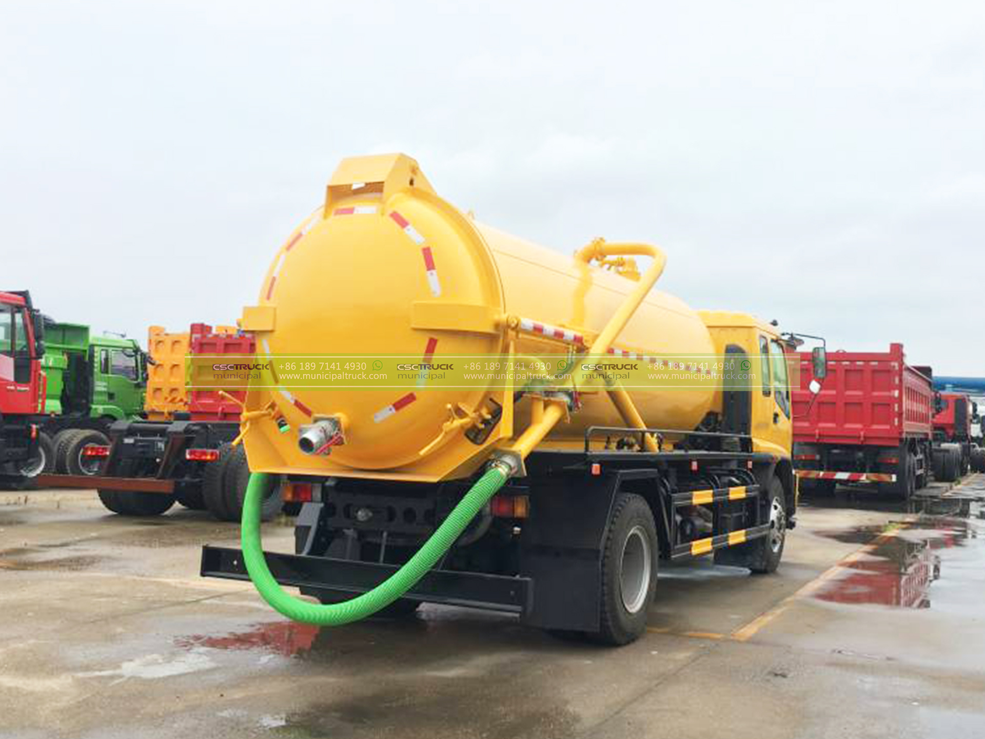 ISUZU 18 Ton Municipal Liquid Waste Tanker 7 ISUZU 18 Ton Municipal Liquid Waste Tanker Back