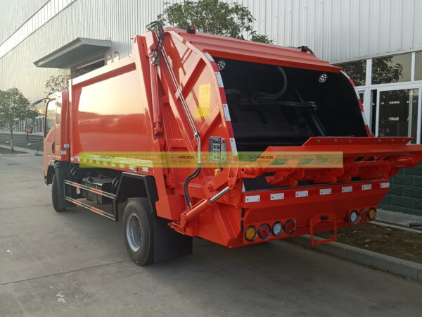 Mini Bin Lifter Garbage Compact Truck Back